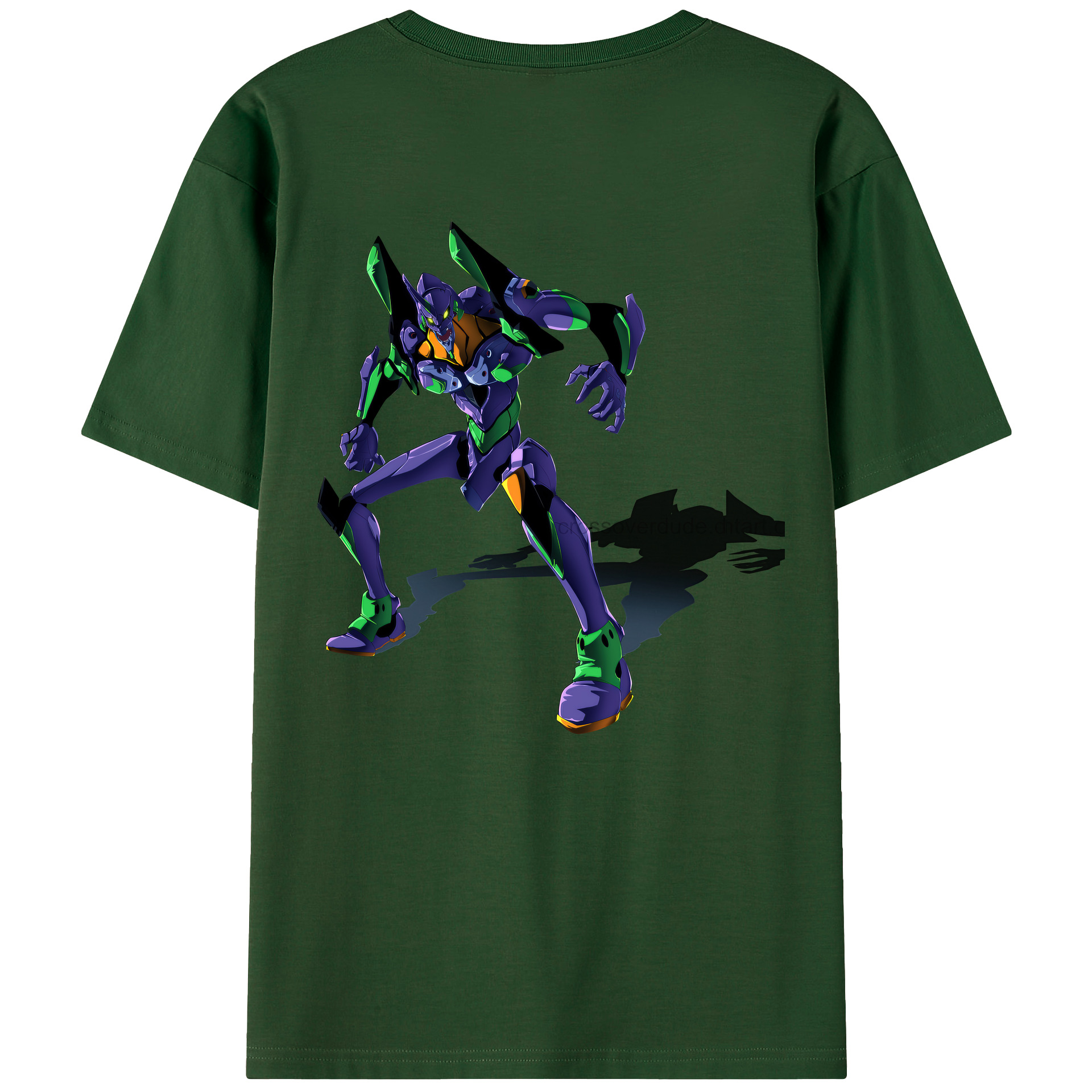 （画像用） EVA 新世紀エヴァンゲリオン 綿100％半袖Tシャツ（背面プリント）